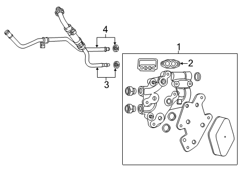 2017 Chevy Caprice Oil Cooler Diagram
