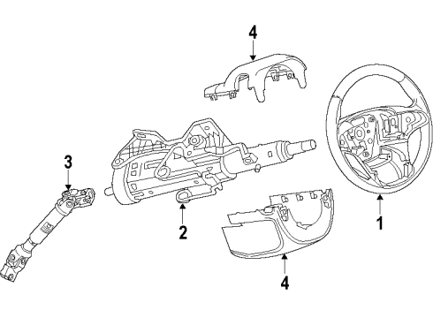 2013 Buick LaCrosse Steering Column Diagram
