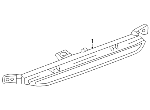 2022 Chevy Bolt EUV High Mount Lamps Diagram