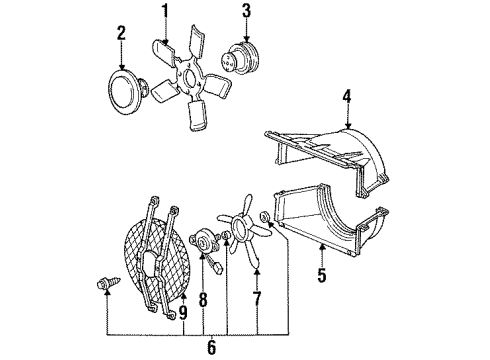 2000 Chevy Tahoe Cooling Fan Diagram