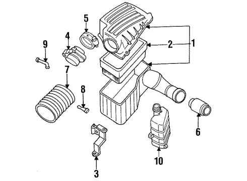 1997 Buick Skylark Powertrain Control - Air Diagram 2 - Thumbnail
