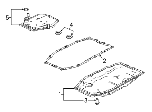 2015 Chevy Tahoe Transmission Components Diagram