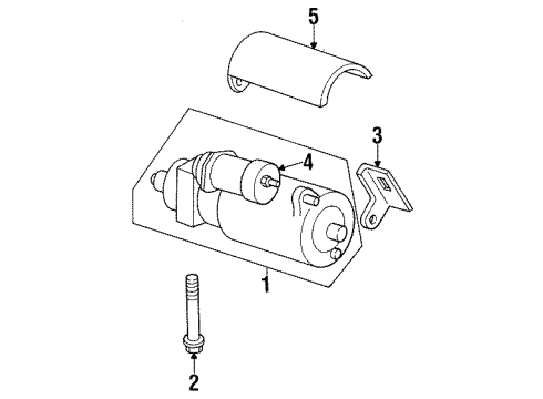 1991 Chevy C1500 Starter Diagram 4 - Thumbnail