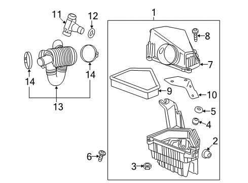 2010 Cadillac CTS Powertrain Control - Air Diagram 5 - Thumbnail