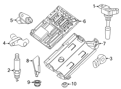 2019 Buick LaCrosse ECM Diagram for 12725663