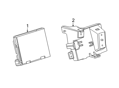 2017 Chevy Silverado 1500 Electrical Components Diagram