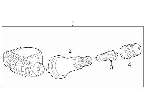 2025 Chevy Trax Tire Pressure Monitoring Diagram