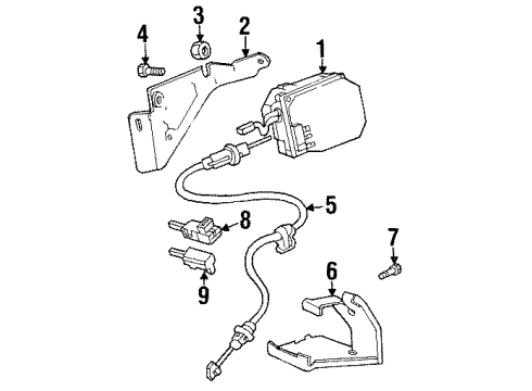 2001 Oldsmobile Aurora Switches Diagram