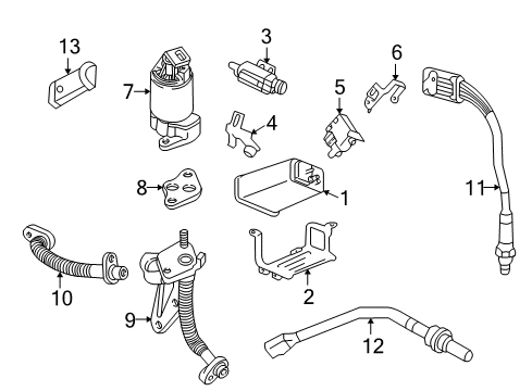 1998 Buick Park Avenue EGR System Diagram