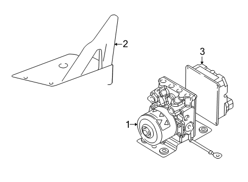 2002 Pontiac Montana Anti-Lock Brakes Diagram