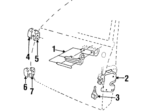 1984 Buick Century Door Diagram
