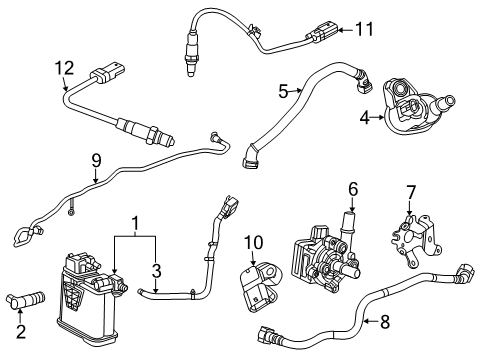 2021 Chevy Trailblazer Vapor Canister Diagram 2 - Thumbnail
