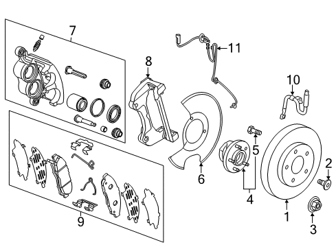 2024 Chevy Traverse Limited Anti-Lock Brakes Diagram