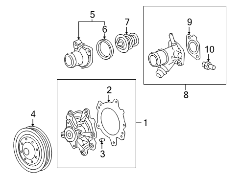 2019 Cadillac CT6 Map Sensor Diagram for 55493530