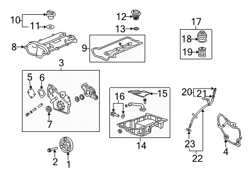 2010 Chevy Malibu Engine Parts Diagram 2 - Thumbnail