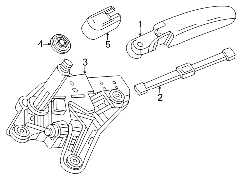 2024 Chevy Equinox EV Wipers Diagram