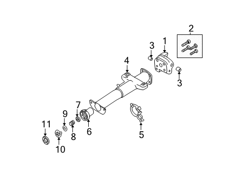 2002 Chevy Monte Carlo Housing & Components Diagram