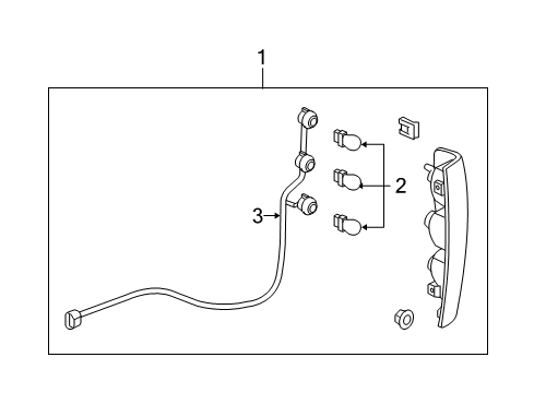 2005 Chevy Colorado Tail Lamps Diagram