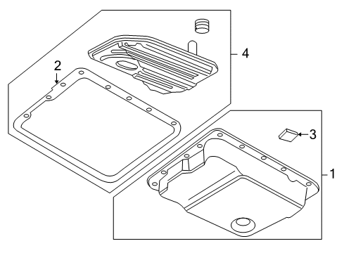 2004 Pontiac GTO Automatic Transmission Diagram