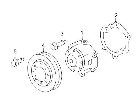 2008 Pontiac Torrent Water Pump Diagram 2 - Thumbnail