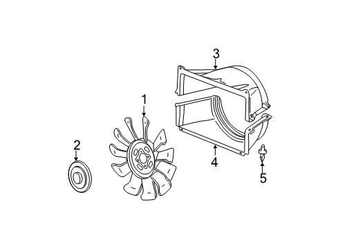2006 Chevy Suburban 2500 Cooling Fan Diagram