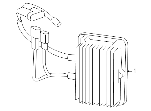 2009 Chevy Silverado 1500 Electrical Components Diagram