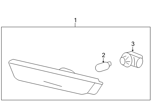2012 Chevy Camaro Side Marker Lamps Diagram 2 - Thumbnail