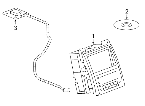 2008 Chevy Tahoe Navigation System Diagram 2 - Thumbnail