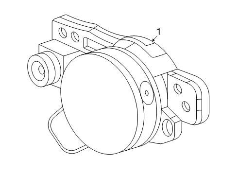 2025 Chevy Suburban Fog Lamps Diagram