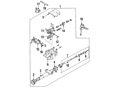 1991 Chevy Cavalier Switches Diagram