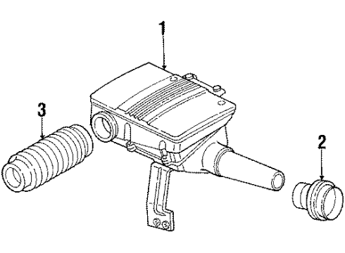 1989 Buick Reatta Air Intake Diagram