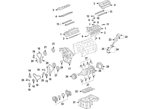 2024 Chevy Traverse Limited Adapter Housing Diagram
