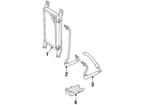 1996 Chevy Monte Carlo Trans Oil Cooler Diagram 2 - Thumbnail