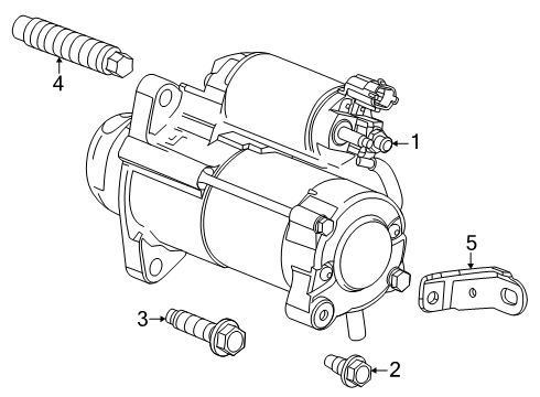 2025 Chevy Equinox Starter Diagram