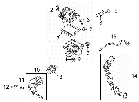 2025 Chevy Equinox Air Intake Diagram