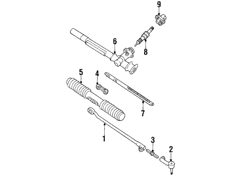 1987 Buick Skyhawk Steering Gear & Linkage Diagram 2 - Thumbnail