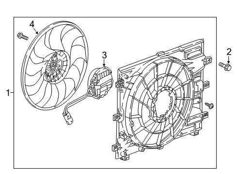 2019 GMC Terrain Cooling Fan Diagram 2 - Thumbnail