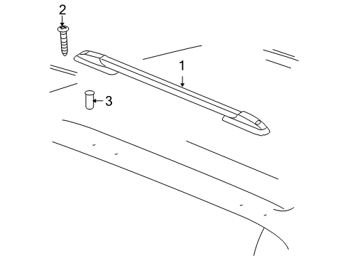2012 Chevy Silverado 1500 Luggage Carrier Diagram