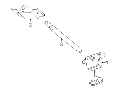 2006 Buick Terraza Spare Tire Carrier Diagram