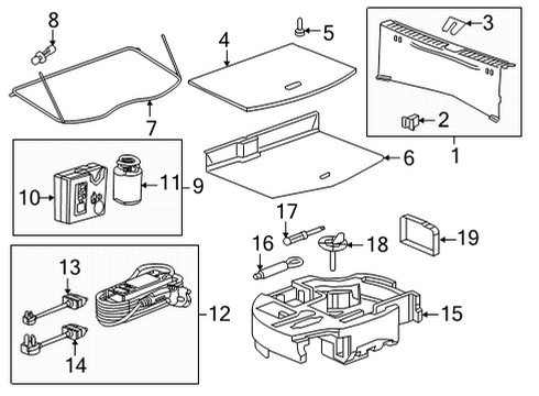 2022 Chevy Bolt EUV Charge Cable Diagram for 24050460