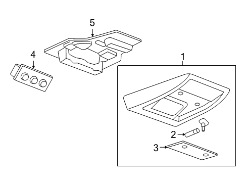 2011 Chevy Tahoe Overhead Console Diagram 8 - Thumbnail