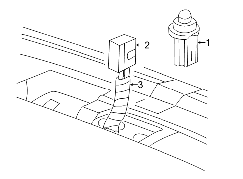 2006 Chevy Monte Carlo Daytime Running Lamp Components Diagram