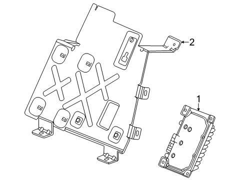 2025 Chevy Corvette Electrical Components Diagram 9 - Thumbnail