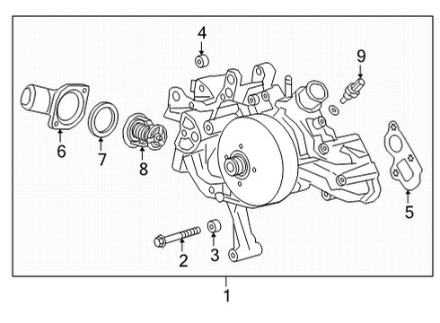 2024 Chevy Tahoe Water Pump Diagram 2 - Thumbnail