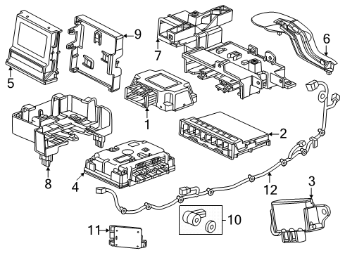 2025 Chevy Equinox Electrical Components Diagram