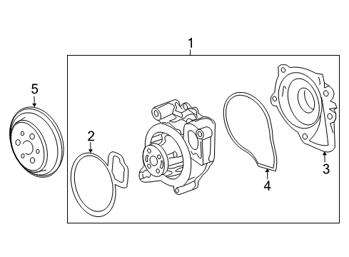 2011 Chevy Malibu Water Pump Diagram