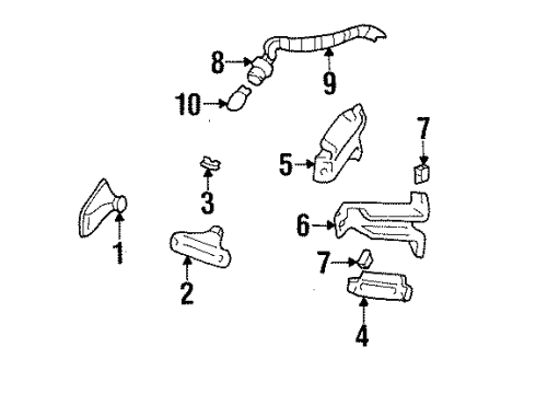 1993 Chevy K3500 Side Marker Lamps Diagram 2 - Thumbnail