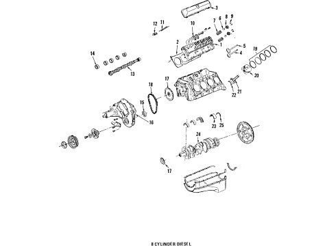 1984 Chevy Monte Carlo Engine Parts Diagram 3 - Thumbnail