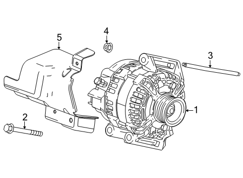 2025 Chevy Equinox Alternator Diagram