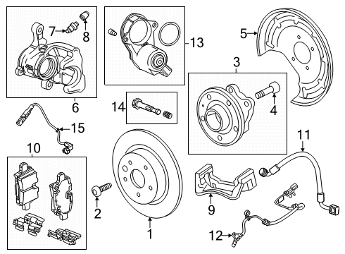 2025 GMC Terrain Rear Brakes Diagram 2 - Thumbnail